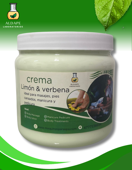 crema limon y verbena