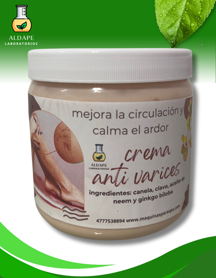 Crema y anti varices