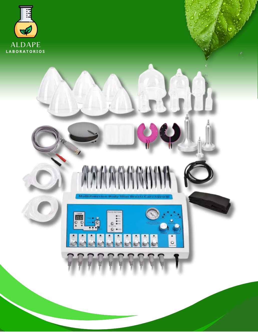 Vacumterpia con electroestimulador
