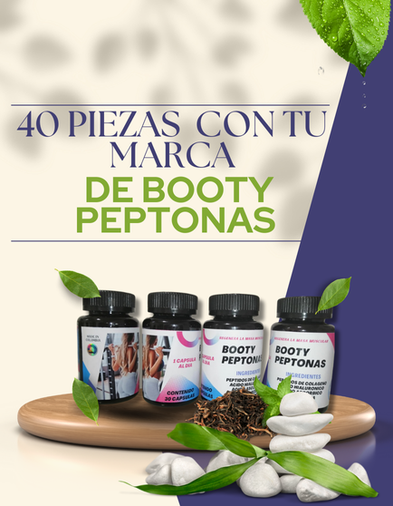 Paquete de 40 booty peptonas