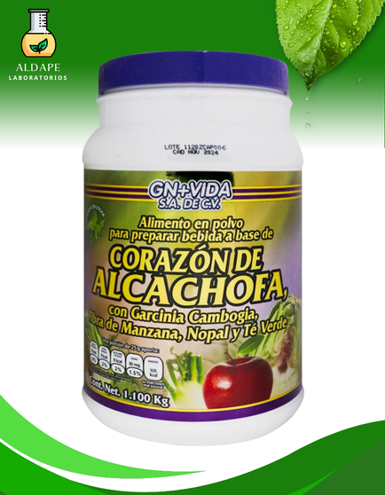 SUPLEMENTO EN POLVO CORAZON DE ALCACHOFA
