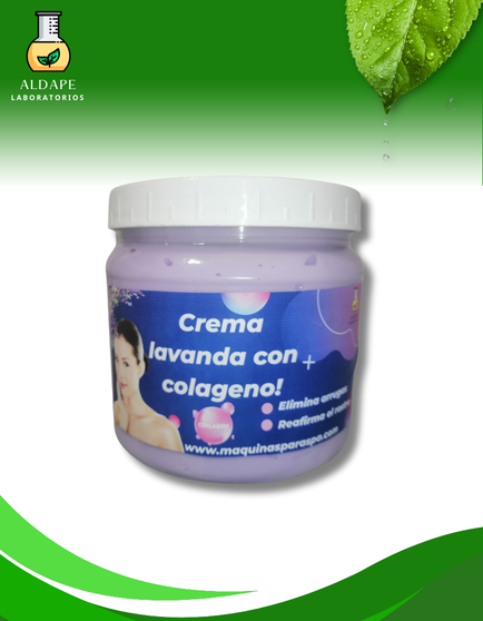 Crema de lavanda con colágeno