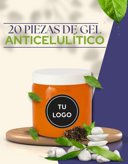 20 PIEZAS DE GEL ANTICELULÍTICO