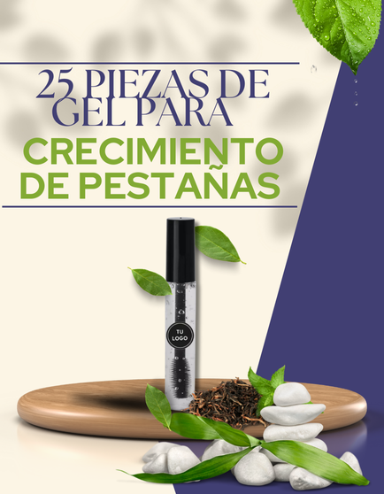 25 PIEZAS DE GEL PARA CRECIMIENTO DE PESTAÑAS