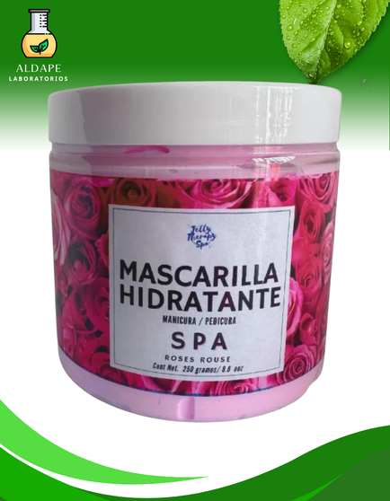 MASCARILLA HIDRATANTE  DE ROSAS