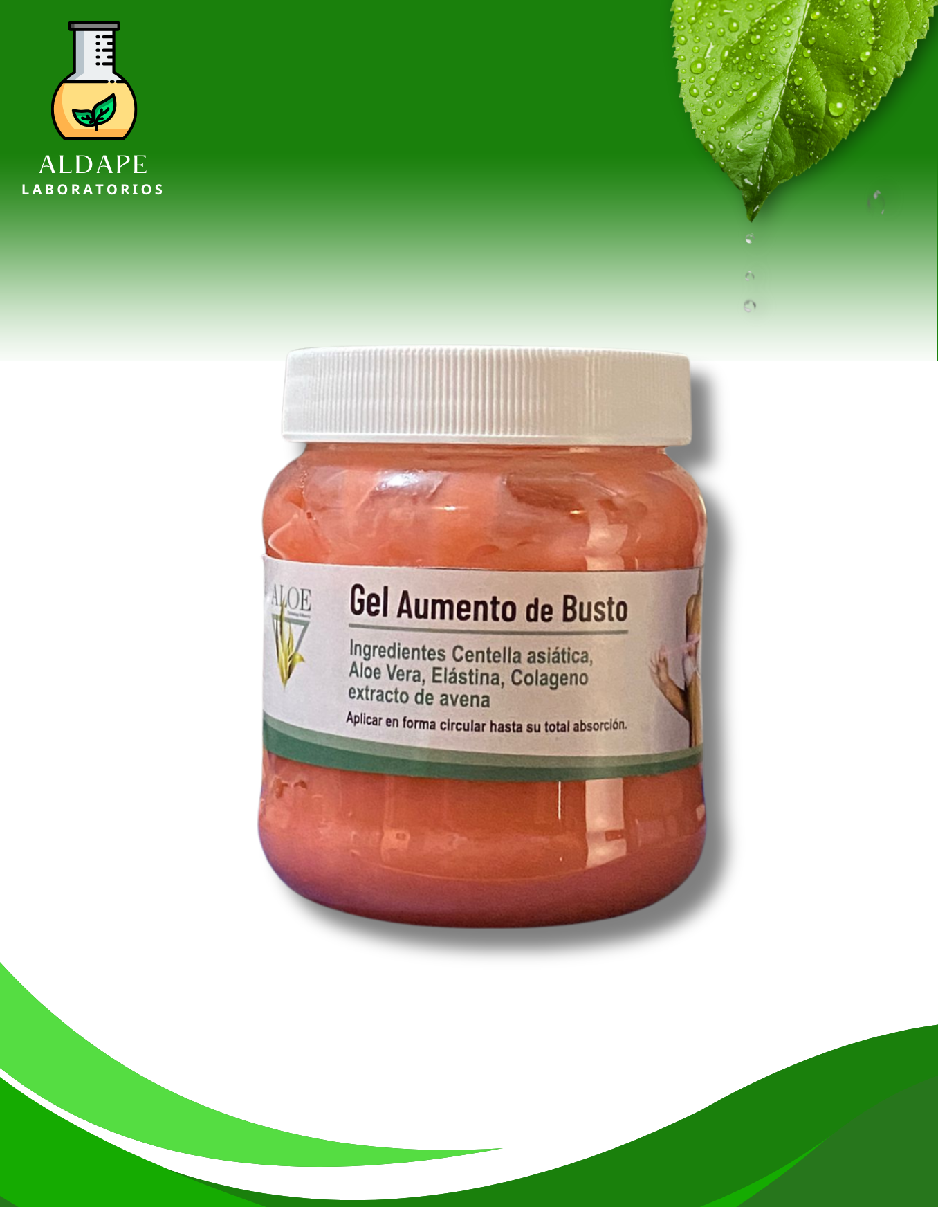 Gel reafirmante de busto