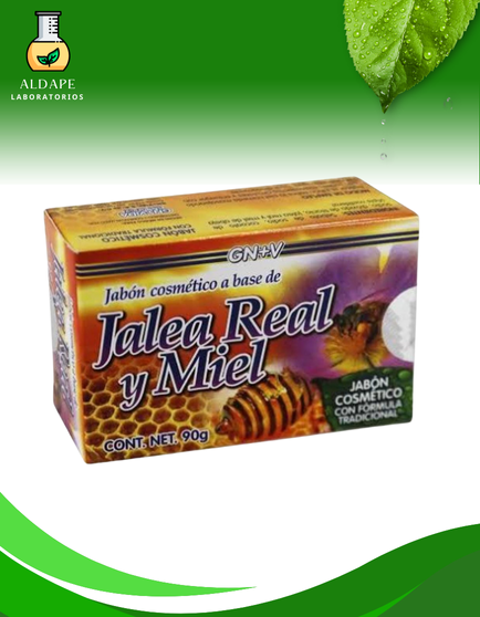 JABON DE JALEA REAL Y  MIEL