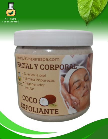 Exfoliante de coco